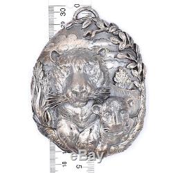 Set Of 6 Limited Edition Buccellati Christmas Ornament Sterilng Silver 925 Italy