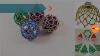 Silver Ornaments Beaded Christmas Ornaments