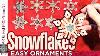 Snowflake Ornaments Diy Christmas In July Craft How To Use Perler Beads