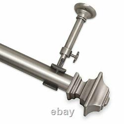 Source Global Aspire Double Rod Foray, 144-240, Brushed PEWTER
