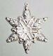 Sterling Silver Christmas Ornament Gorham Snowflake First in Series 1st 1970 Vtg