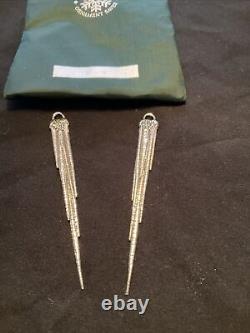 Sterling Silver Christmas Ornament Icicles Set Of 2 By Baron