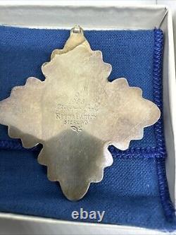 Sterling Silver Christmas Ornament Including Lunt, Wallace, Reeds&Barton 4 Ps