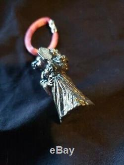 Sterling Silver Christmas Ornament Muppets Miss Piggy Extremely Rare