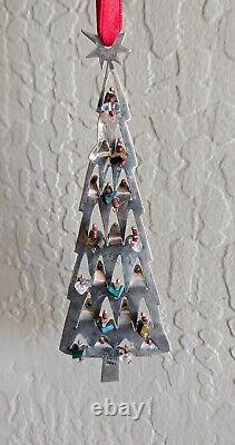 Sterling Silver Christmas Tree Ornament By Emilia Castillo