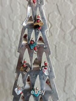 Sterling Silver Christmas Tree Ornament By Emilia Castillo