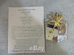 Susan Hannon Gorman Sterling Silver Christmas Gift Of Love Pendant Ornament Rare
