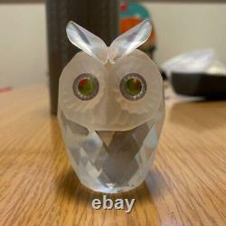 Swarovski #264 Silver Crystal Owl