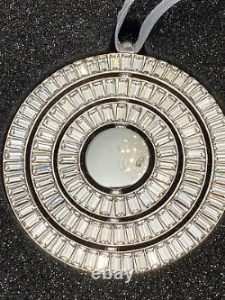 Swarovski Atelier Icons of Light Hanging Gold Christmas Ornament Gold NEW