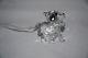 Swarovski Beagle With Crystal Keg Crystal & Silver Dog Christmas Tree Ornament