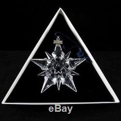 Swarovski Silver Crystal SWAROVSKI CHRISTMAS ORNAMENT 2001 ANNUAL # 267 941