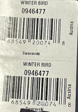 Swarovski Winter Bird Christmas Ornament #0946477