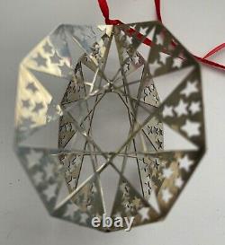 TJ Inman Sterling 3D Christmas Ornaments -Total 6