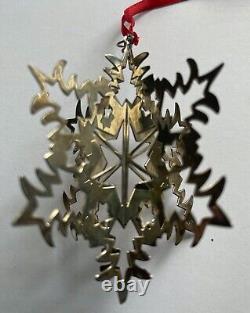 TJ Inman Sterling 3D Christmas Ornaments -Total 6