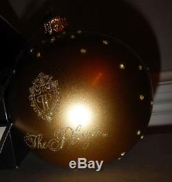 The Plaza Hotel New York City Night Scene Christmas ornament New with tags Rare