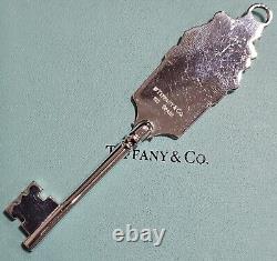 Tiffany & Co. 925 Spain Ornament Key Santa Chimney Sterling Silver Christmas