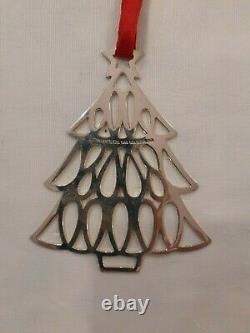 Tiffany&Co Christmas Tree Ornament 1998 925 Sterling Silver 3.5