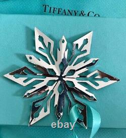 Tiffany & Co INTRICATE CHRISTMAS SNOWFLAKE STERLING 925 ORNAMENT 2021 Italy