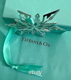 Tiffany & Co INTRICATE CHRISTMAS SNOWFLAKE STERLING 925 ORNAMENT 2021 Italy