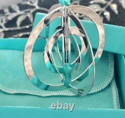 Tiffany & Co. Sterling Silver 3D Ball Ornament NIB