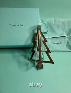 Tiffany & Co Sterling Silver 3-D Christmas Tree Ornament