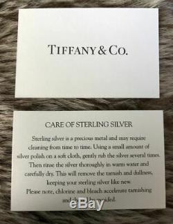 Tiffany & Co. Sterling Silver Christmas Holiday Snowflake Ornament, Original Box