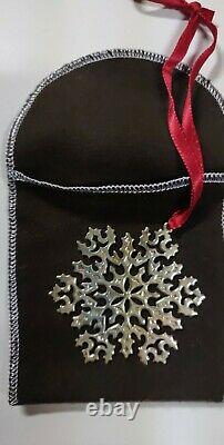 Tiffany & Co. Sterling Silver Christmas Ornament