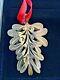 Tiffany & Co Sterling Silver Christmas Ornament Mistletoe