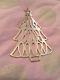 Tiffany & Co Sterling Silver Christmas Tree Star Ornament 1998 with pouch & box