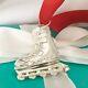 Tiffany & Co Sterling Silver Holiday Christmas Tree Rollerblade Ornament