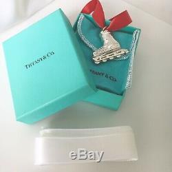 Tiffany & Co Sterling Silver Holiday Christmas Tree Rollerblade Ornament
