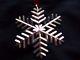Tiffany $ Co. Sterling Silver Snowflake Christmas Ornament