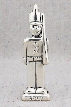 Tiffany & Co Sterling Silver Toy Soldier Christmas Ornament Necklace Pendant'91