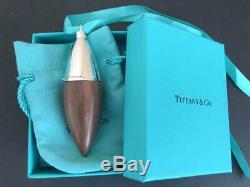 Tiffany & Co. Sterling Silver & Walnut ICICLE Christmas Tree Ornament