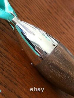 Tiffany & Co Sterling Silver with American Walnut Christmas icicle ornament GIFT