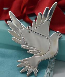 Tiffany Paloma Picasso Peace Dove Ornament Sterling Christmas Ornament LAST ONE