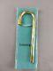 Tiffany Sterling Silver Christmas Candy Cane Ornament Excellent withbag