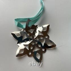 Tiffany Vip Sterling silver Christmas Ornament Snowflake Extremely rare