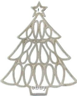 Tiffany and Co. Sterling Silver 925 1998 Christmas Ornament