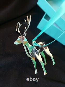 Tiffany sterling Silver Christmas Ornament Reindeer