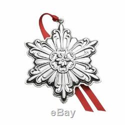 Towle 2018 Old Master Snowflake Sterling Silver Christmas Holiday Ornament 29