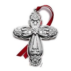 Towle Annual sterling silver Cross Ornament, 31st Edition, NEW in Box