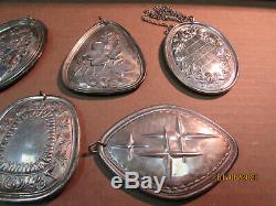 Towle Sterling 12 Days of Christmas Ornaments Lot of 7 (OCL)