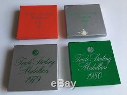 Towle Sterling Silver 12 Days Christmas Complete Ornament Set 19711982