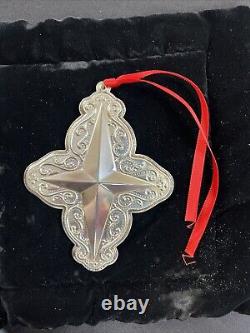 Towle Sterling Silver 2006 10th Anniversary Old Master Star Christmas Ornament