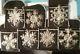 VINTAGE Lot GORHAM Sterling Silver Snowflakes Christmas Ornaments 1971, 73 75-79