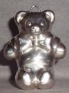 VNC Tiffany 1990 Sterling Silver 3D Teddy Bear Christmas Ornament Decoration