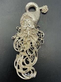 VTG Christopher Radko Limited Edition Sterling Winter Spirit Ornament Pendant