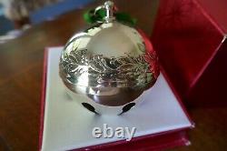 Vintage 1971 Wallace Silverplate Christmas Sleigh Bell Ornament Limited Edition