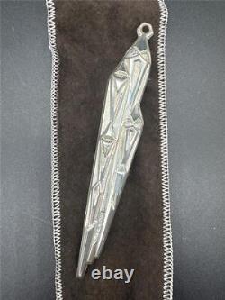 Vintage 1973 Gorham Sterling Silver ICICLE Christmas Ornament 441